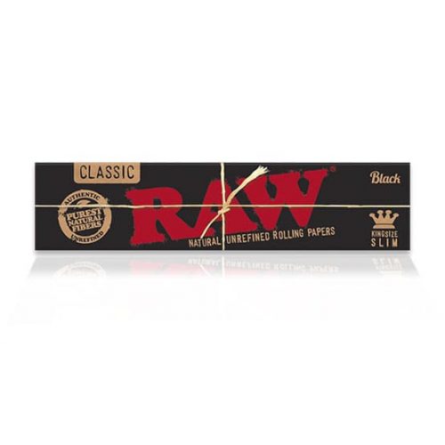 Raw black king size