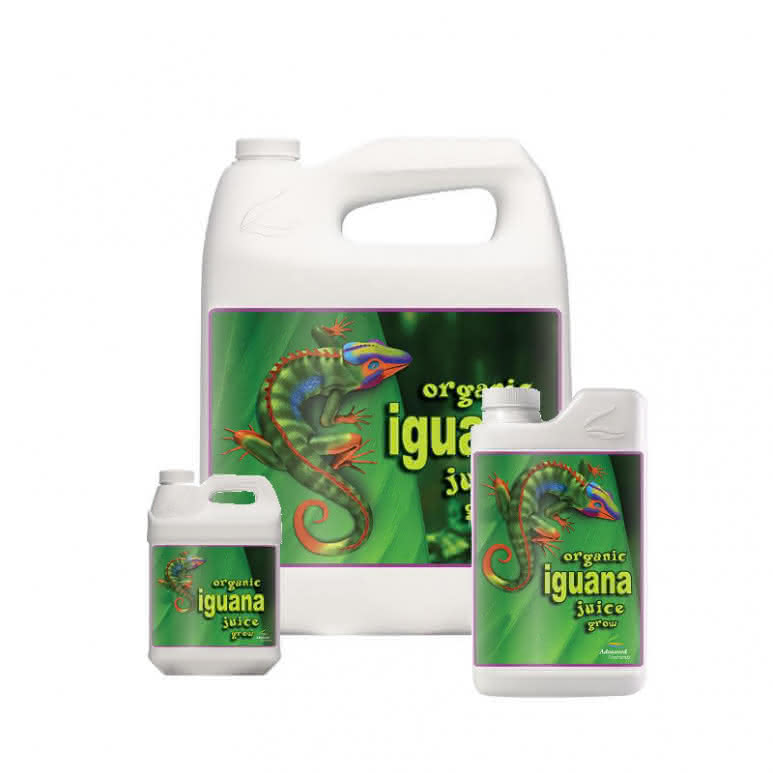 Iguana juice organic grow