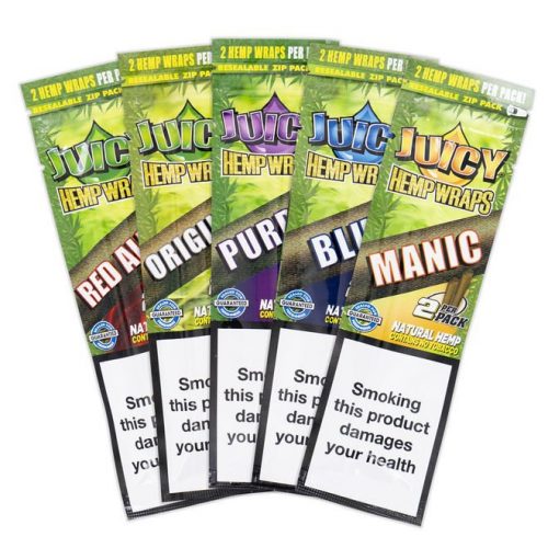 Juicy hemp wraps sabores