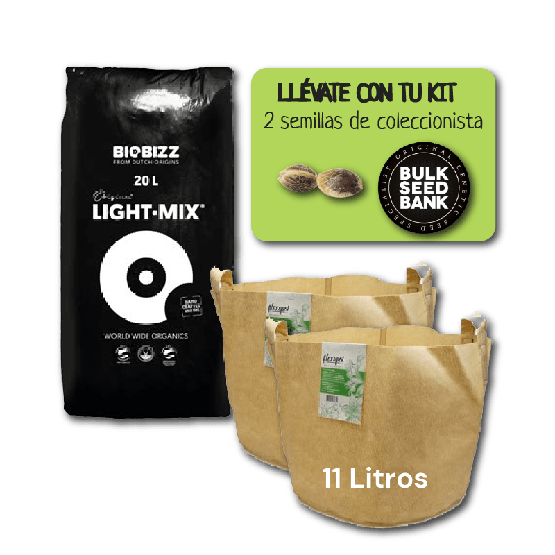 KIT inicio (2 macetas)