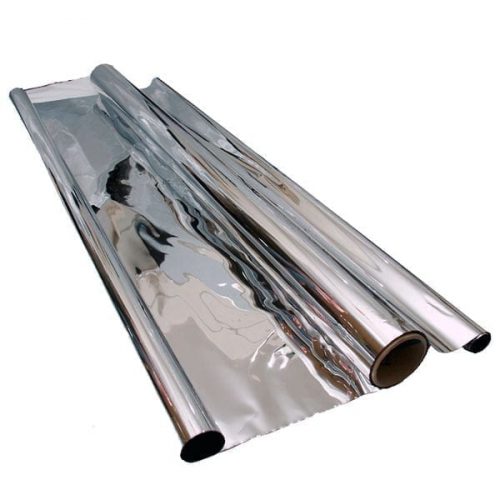 Plástico reflectante plateado 120cm*1m