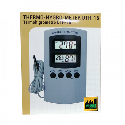 Termo higrómetro DTH-16