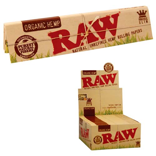 Papel Raw King Size Slim Orgánico
